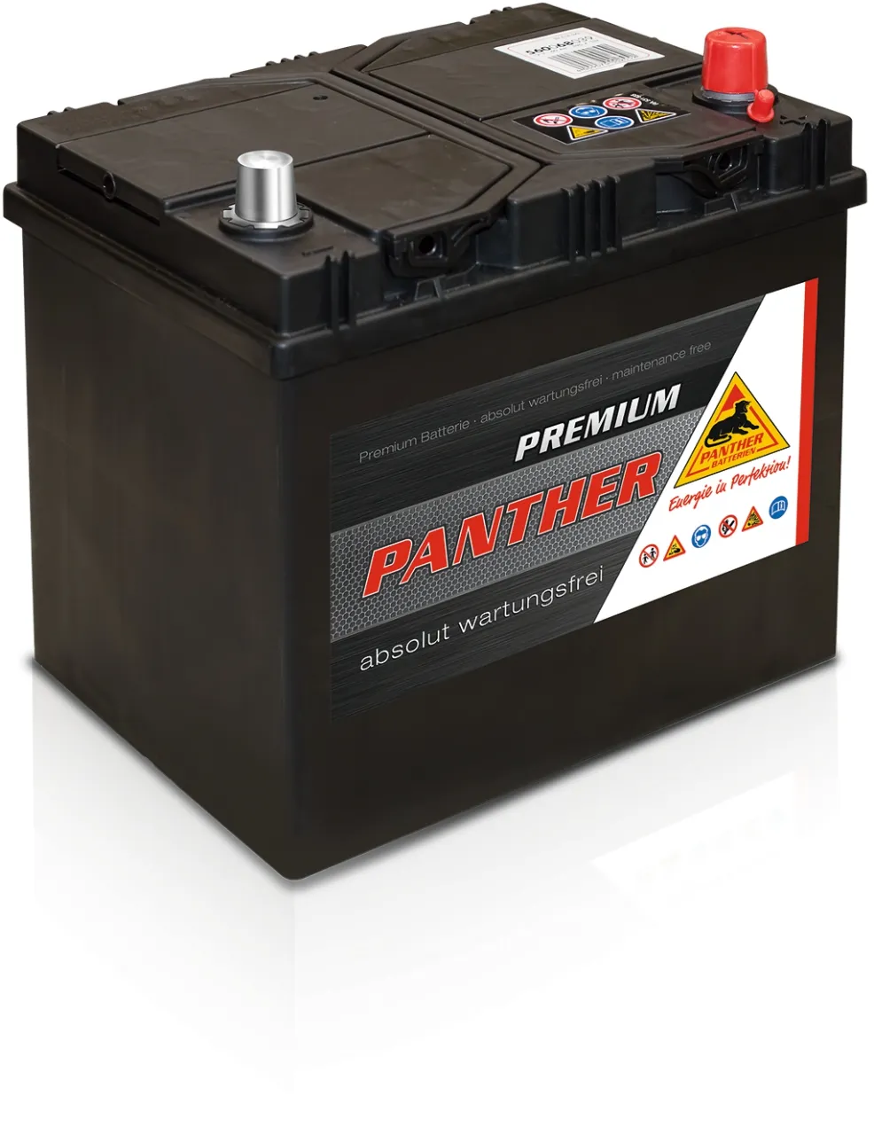 Panther Premium Accu 60AH 12V 230x170x220mm 390A EN