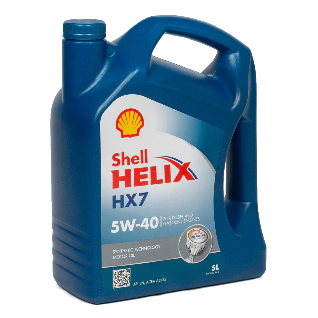5 Liter SHELL HELIX HX7 5W40 5L Voor Diesel en benzine Motoren MB 229.3 VW 502.00 505.00 