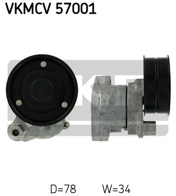 VKMCV 57001 SKF