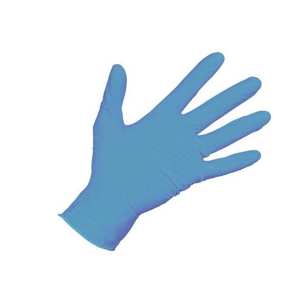 Carpoint Nitril Handschuhe blau l 100 Stk